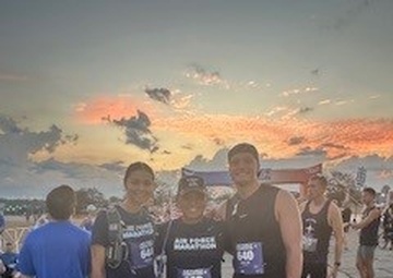 Dragon Medics run 2024 Air Force Marathon