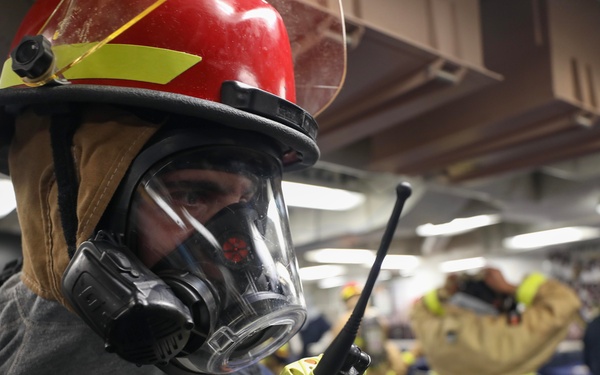 USS Dewey (DDG 105) Conducts General Quarters Drill While Operating in the Andaman Sea