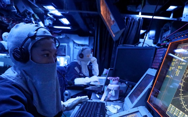 USS Dewey (DDG 105) Conducts General Quarters Drill While Operating in the Andaman Sea