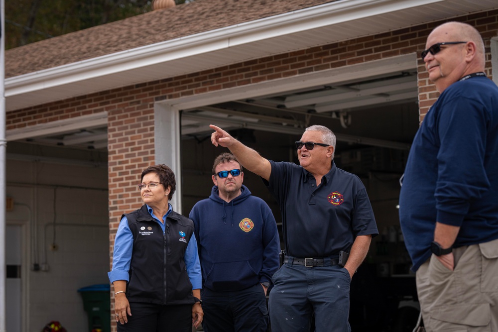 U.S. Fire Administrator Meets with First Responders in Buncombe and Madison Counties