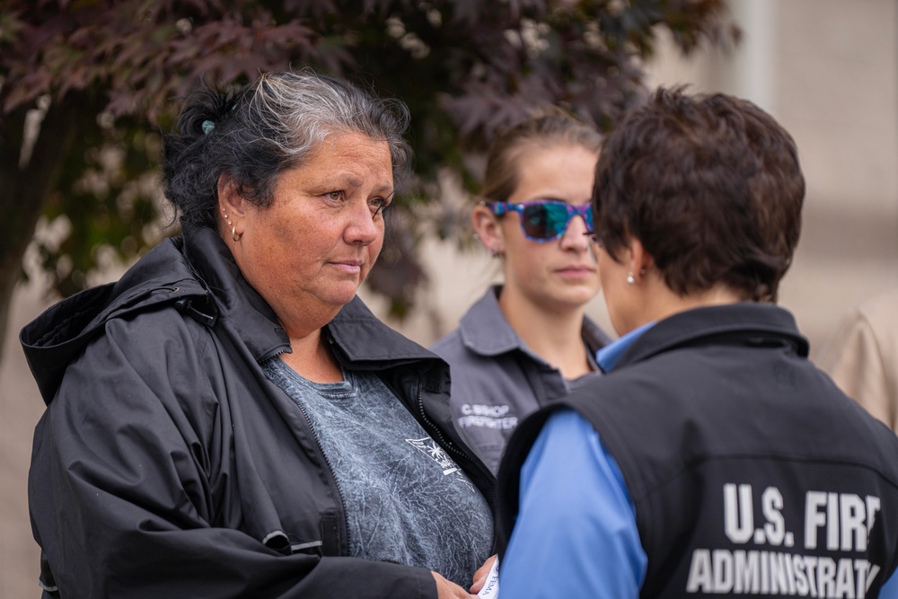 U.S. Fire Administrator Meets with First Responders in Buncombe and Madison Counties