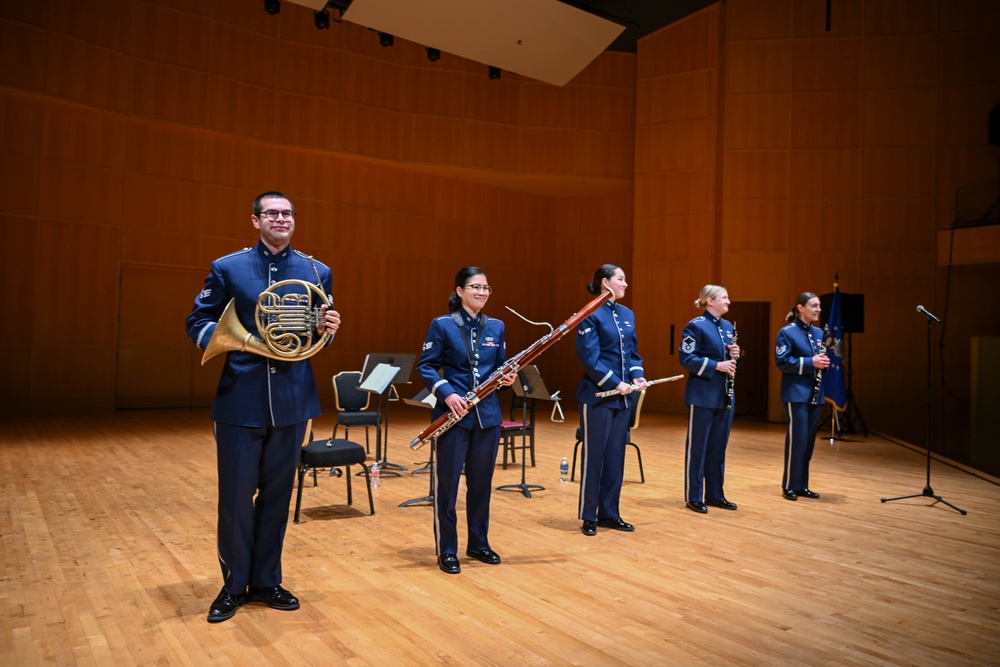 U.S. Air Force Heritage Winds performs in Youngstown