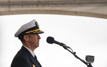 USS Oscar Austin Arrival Ceremony