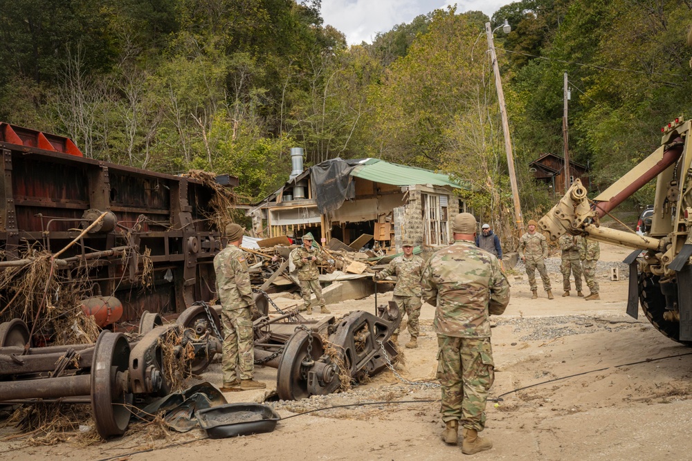 Recovery Efforts Continue in Western North Carolina After Hurricane Helene