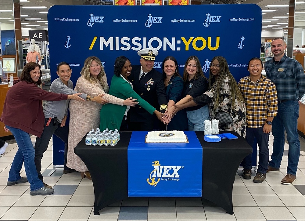 Navy Exchange locations celebrate the U.S. Navy birthday