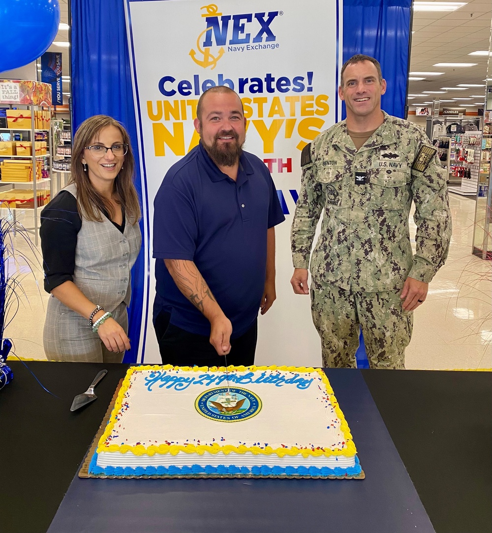 Navy Exchange locations celebrate the U.S. Navy birthday