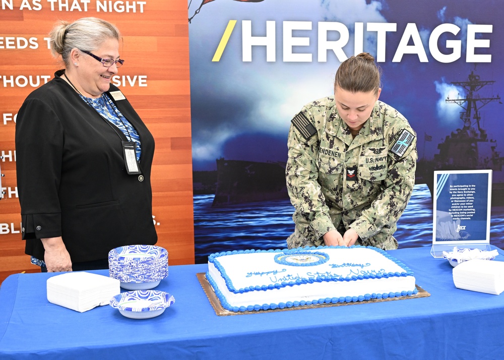 Navy Exchange locations celebrate the U.S. Navy birthday