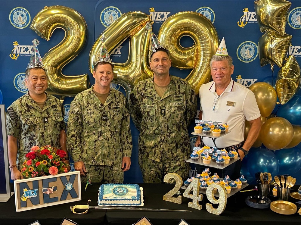 Navy Exchange locations celebrate the U.S. Navy birthday