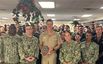 Stennis Wins Blue ‘E’ Award for Supply Excellence