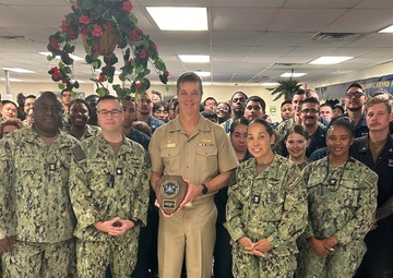 Stennis Wins Blue ‘E’ Award for Supply Excellence
