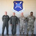 350th SWW welcomes 57th Wing command team