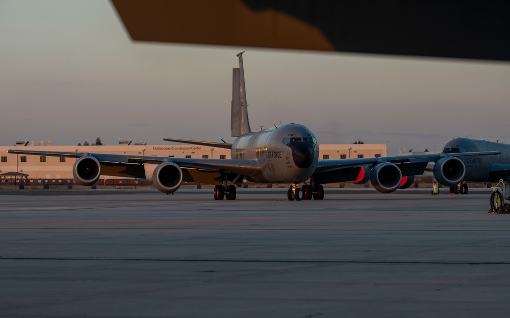 Back to Base: KC-135 Stratotankers Return to MacDill Following Hurricane Milton