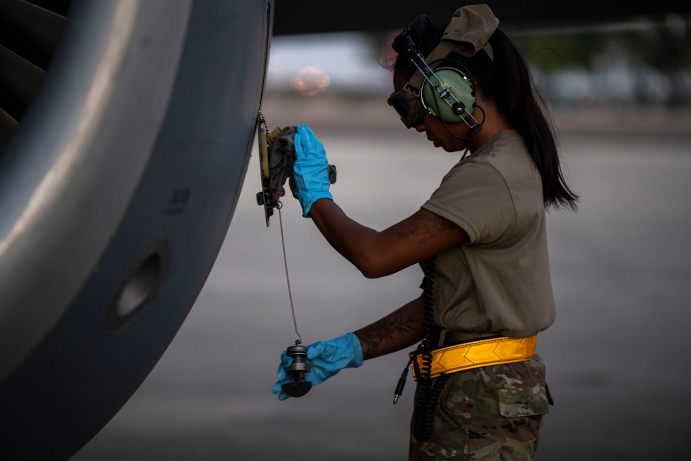 Back to Base: KC-135 Stratotankers Return to MacDill Following Hurricane Milton