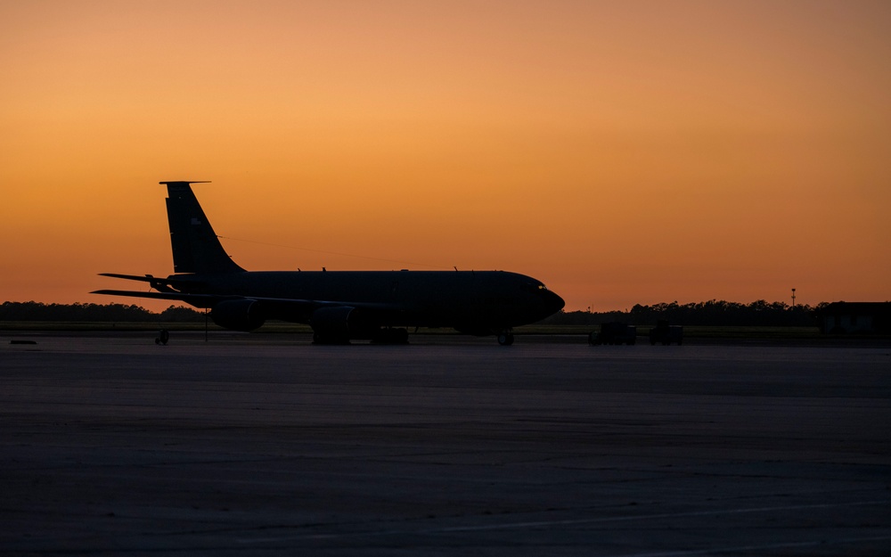 Back to Base: KC-135 Stratotankers Return to MacDill Following Hurricane Milton