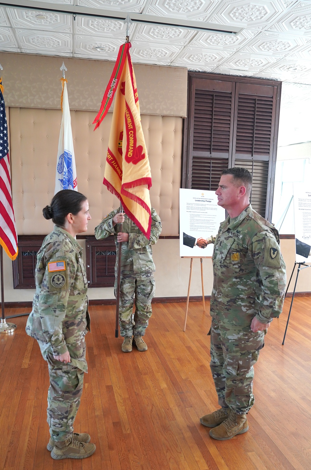 Ft Hamilton receives Army Superior Unit Award for Coronavirus Response