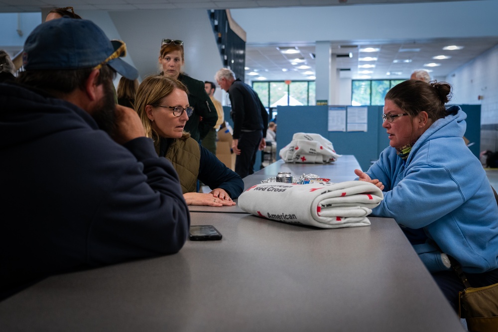 FEMA Administrator and North Carolina Governor Tour Recovery Operations in Buncombe County