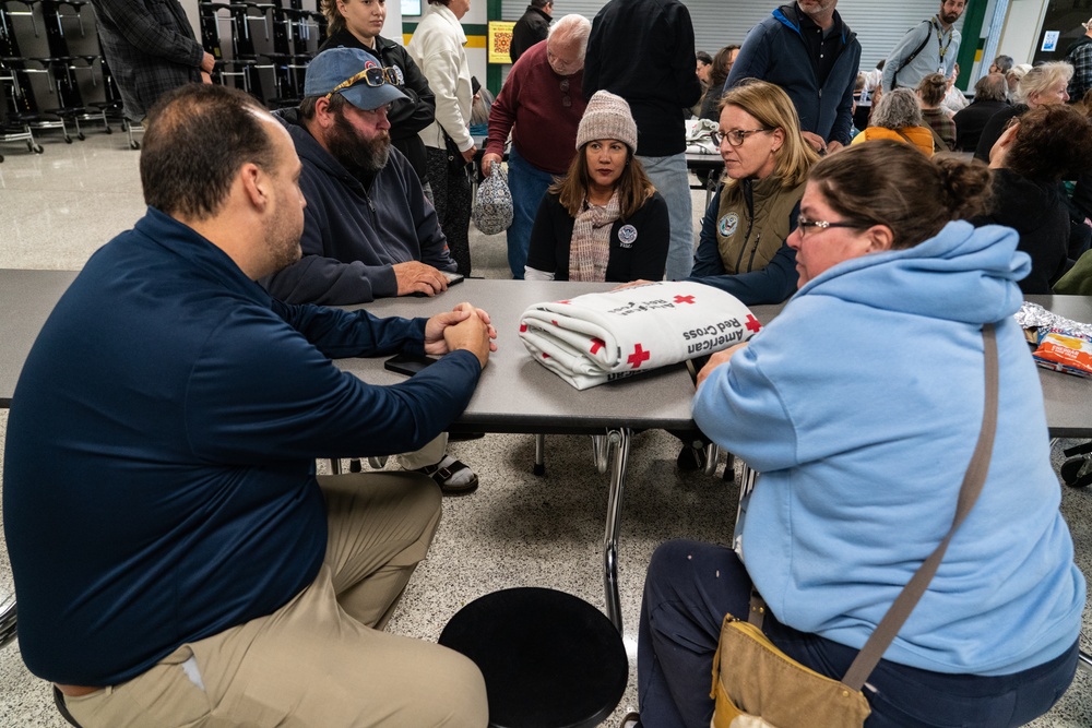 FEMA Administrator and North Carolina Governor Tour Recovery Operations in Buncombe County