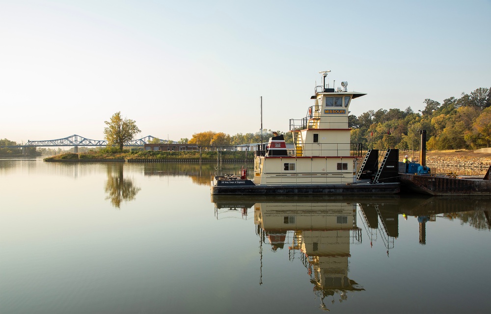 Omaha District, tribally-owned company partner for Missouri River maintenance