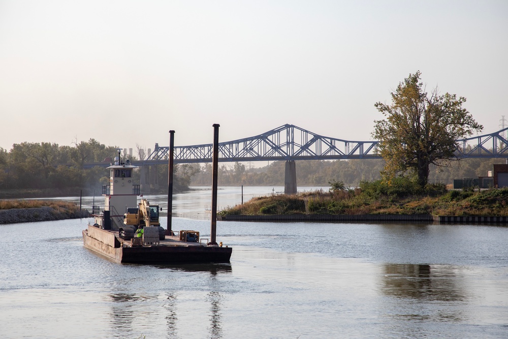 Omaha District, tribally-owned company partner for Missouri River maintenance