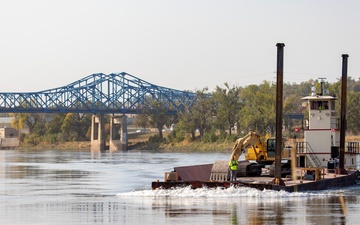 USACE Omaha District, tribally-owned company partner for Missouri River maintenance