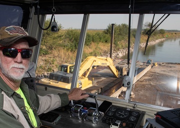 Omaha District, tribally-owned company partner for Missouri River maintenance
