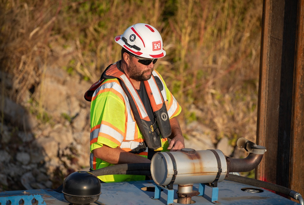 Omaha District, tribally-owned company partner for Missouri River maintenance