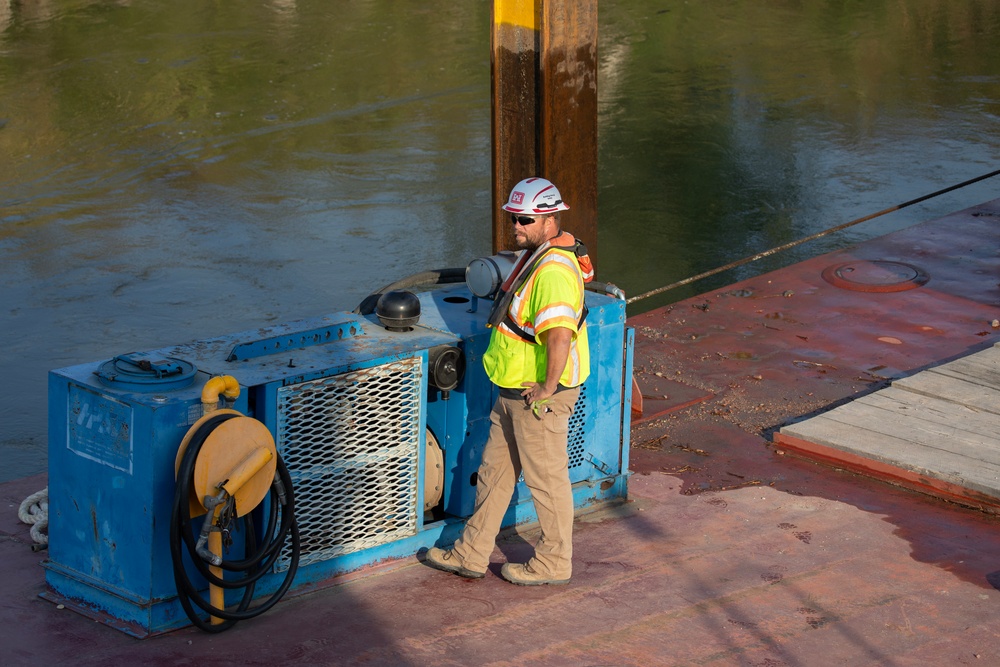 Omaha District, tribally-owned company partner for Missouri River maintenance