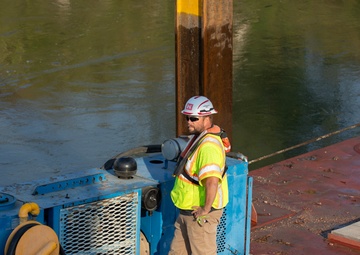 Omaha District, tribally-owned company partner for Missouri River maintenance