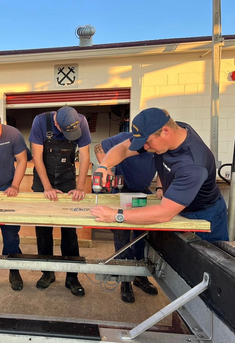 Coast Guard Aids to Navigation Teams join forces following Hurricane Milton