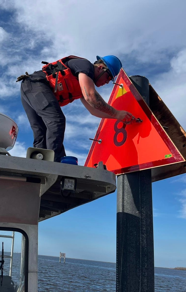 Coast Guard Aids to Navigation Teams join forces following Hurricane Milton