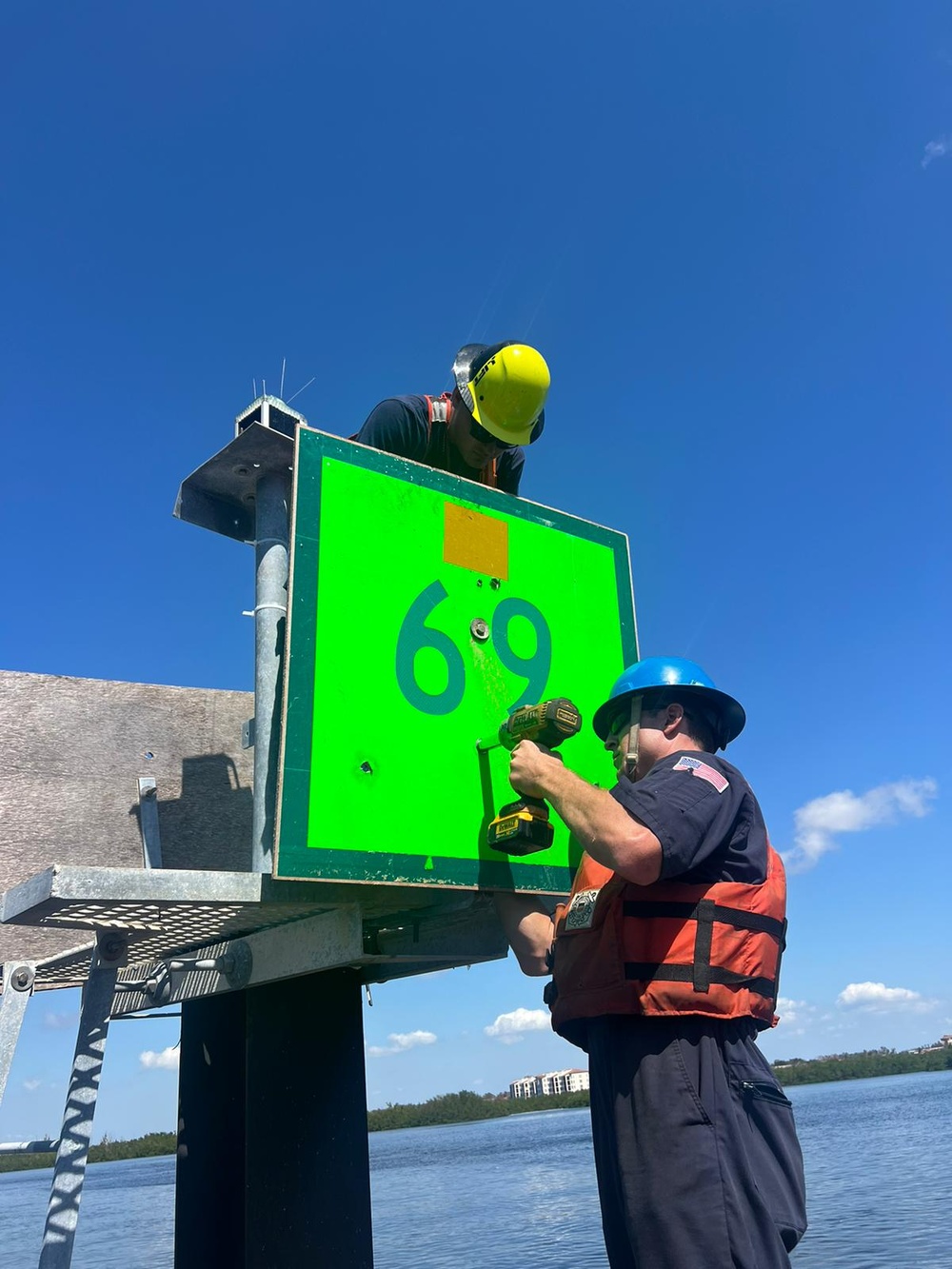 Coast Guard Aids to Navigation Teams join forces following Hurricane Milton