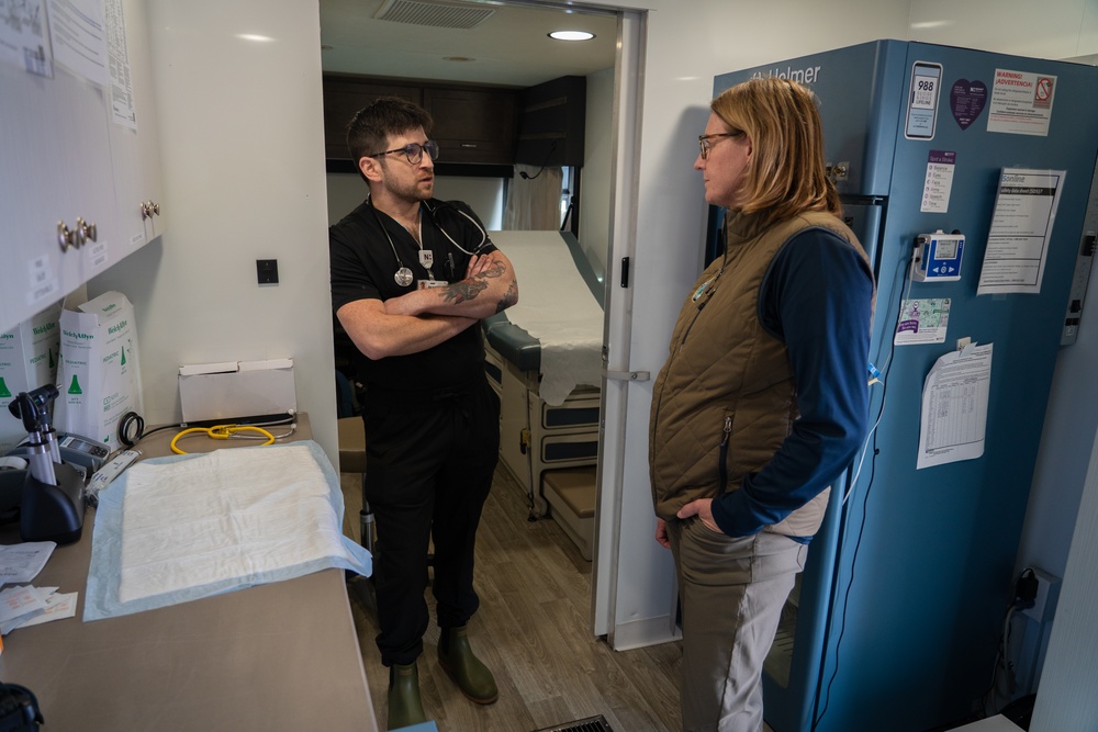 FEMA Administrator and North Carolina Governor Tour Recovery Operations in Buncombe County