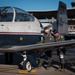 T-6A Texan II pre-flight inspection at Laughlin AFB