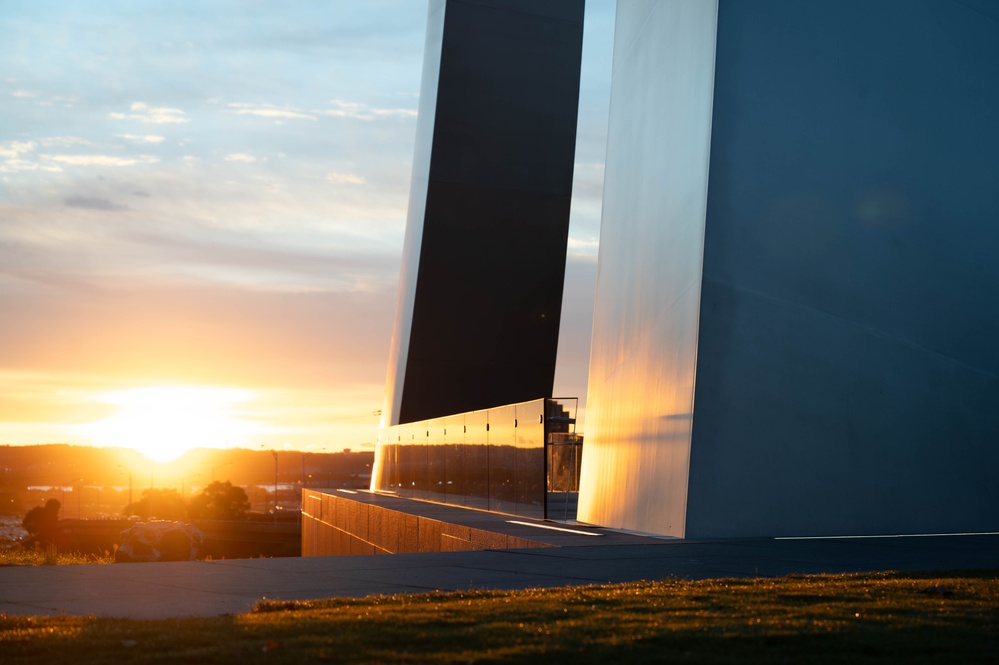 Air Force Memorial upgrades lighting