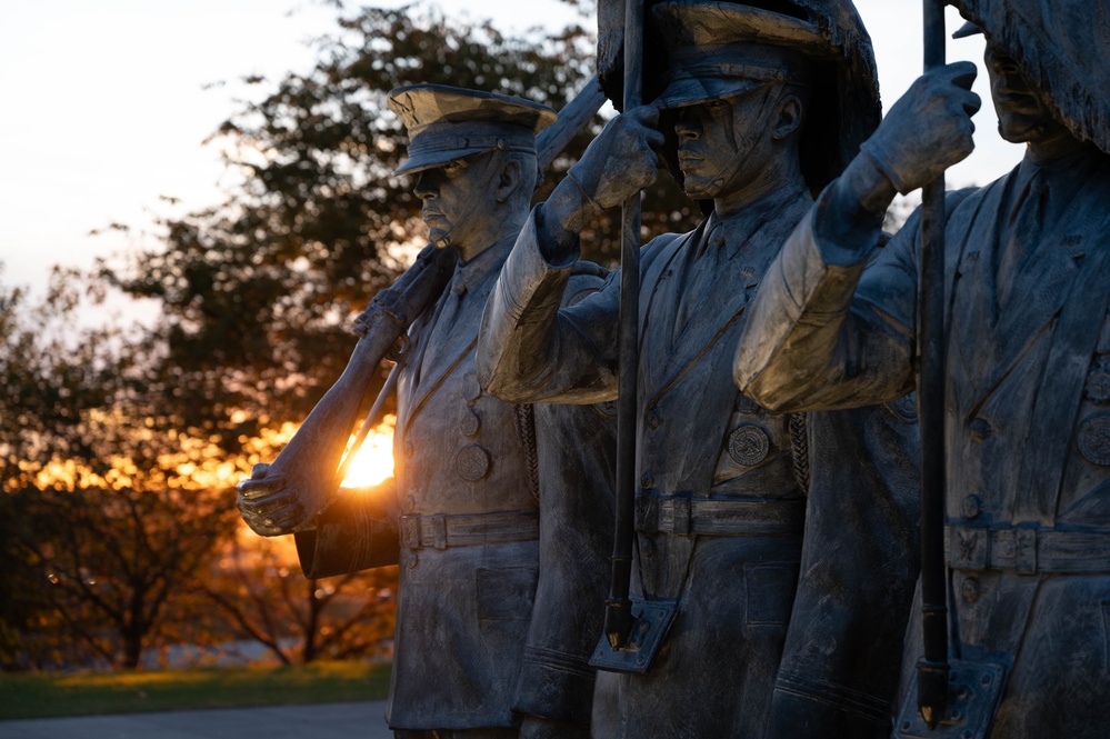 Air Force Memorial upgrades lighting