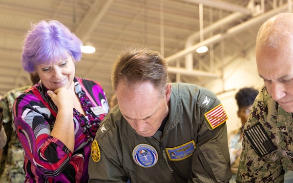 NAS Pensacola CO Signs Proclamation for Domestic Violence Awareness Month