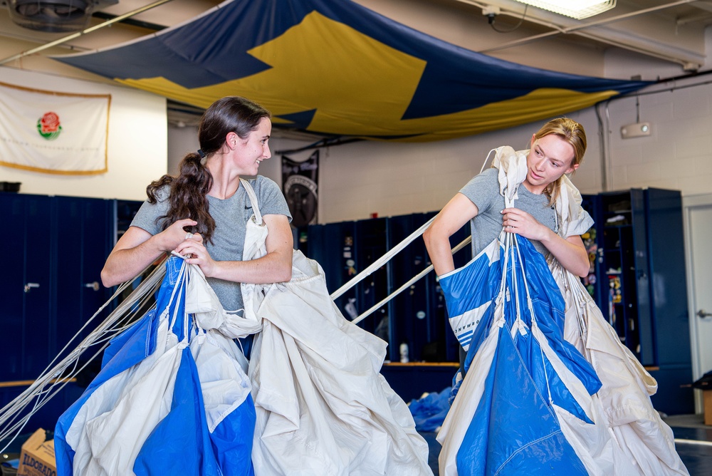 ALL-FEMALE SKYDIVING TEAMS EXCEL IN COMPETITION, LEADERSHIP
