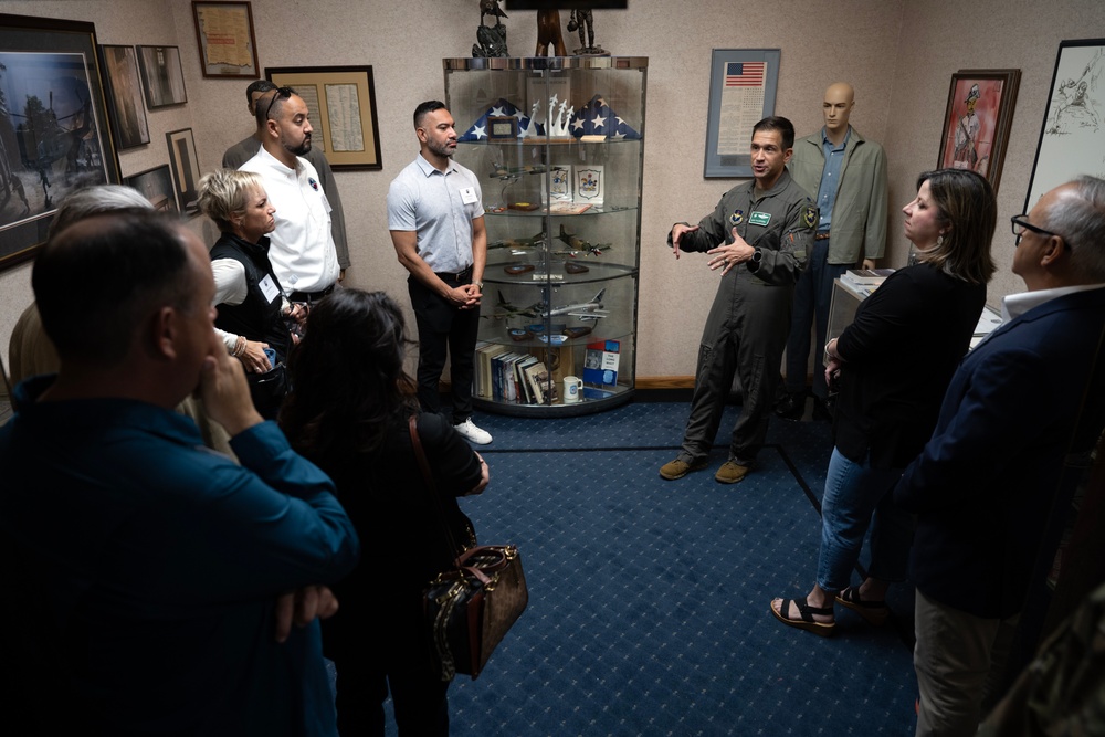 Honorary commanders visit JBSA mission partners