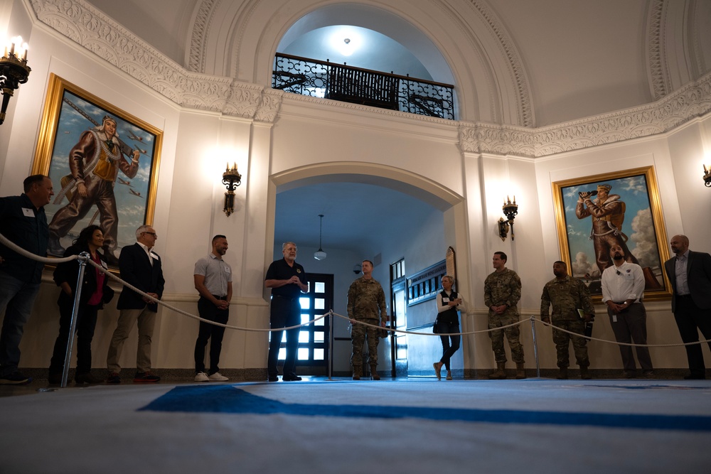 Honorary commanders visit JBSA mission partners
