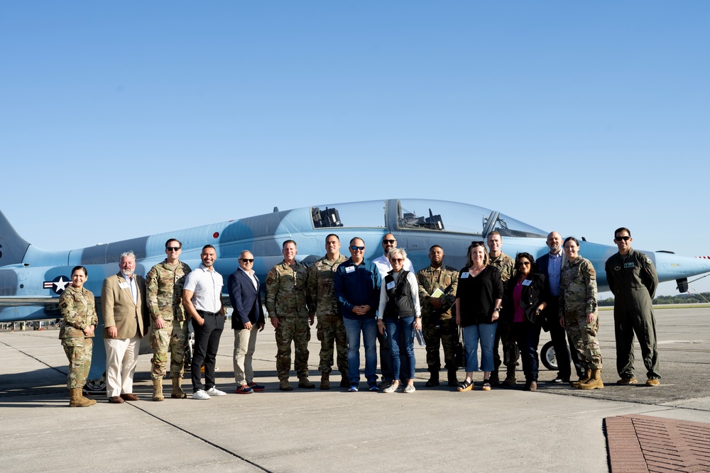 Honorary commanders visit JBSA mission partners