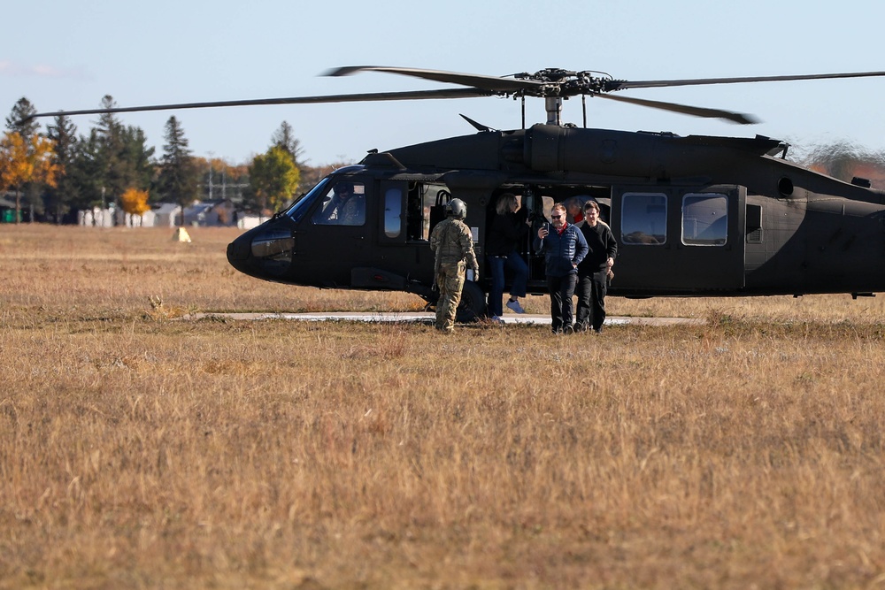 Minnesota State Board of Trustees visit Camp Ripley