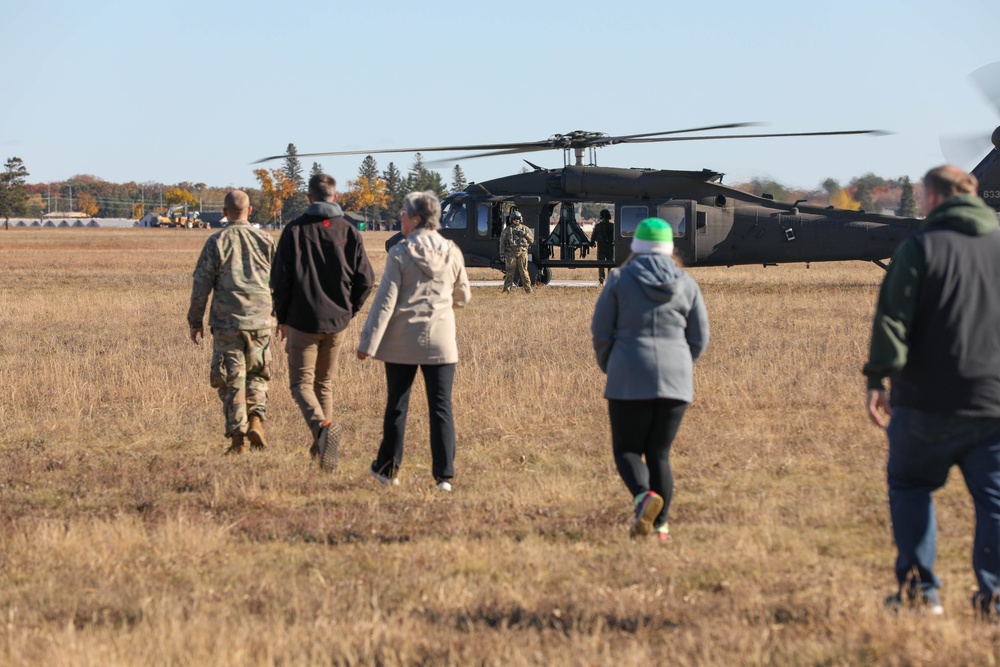 Minnesota State Board of Trustees visit Camp Ripley