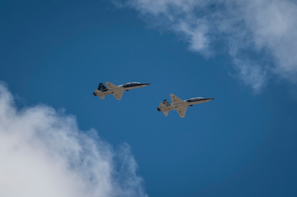 On the flight line at Laughlin AFB, TX, July 16, 2024