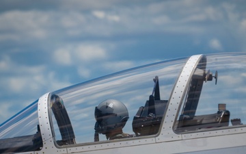 On the flight line at Laughlin AFB, TX, July 16, 2024