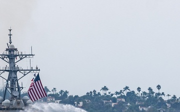 USS Russell Returns Home to San Diego