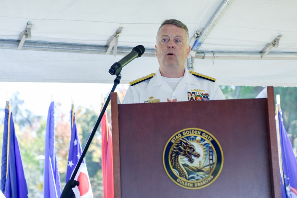 Navy Talent Acquisition Group Golden Gate  Change of Command Ceremony