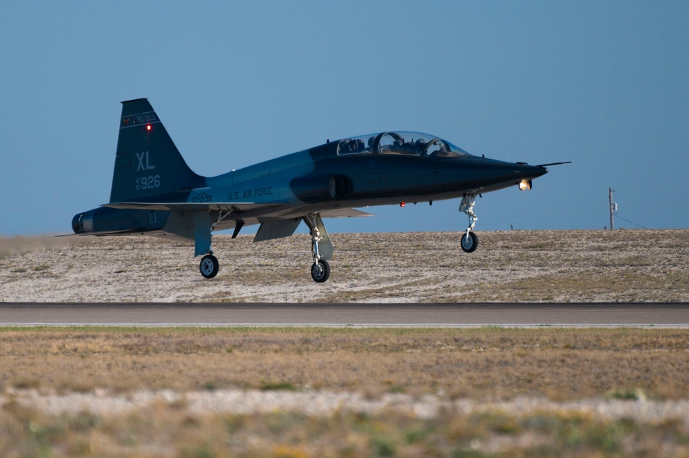 On the flight line at Laughlin AFB, TX, March 1, 2024