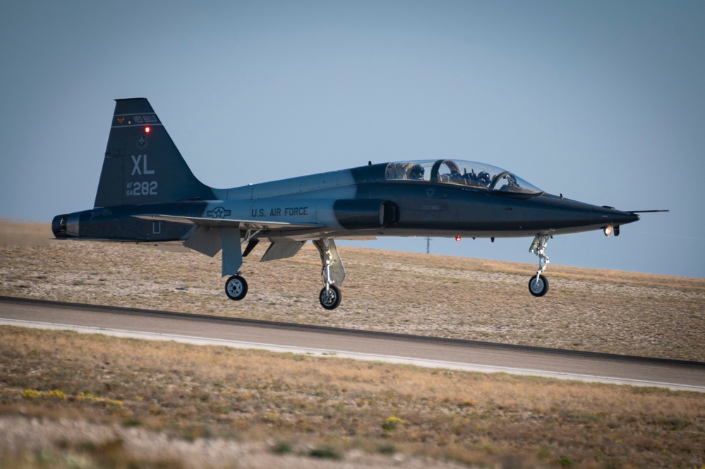 On the flight line at Laughlin AFB, TX, March 1, 2024