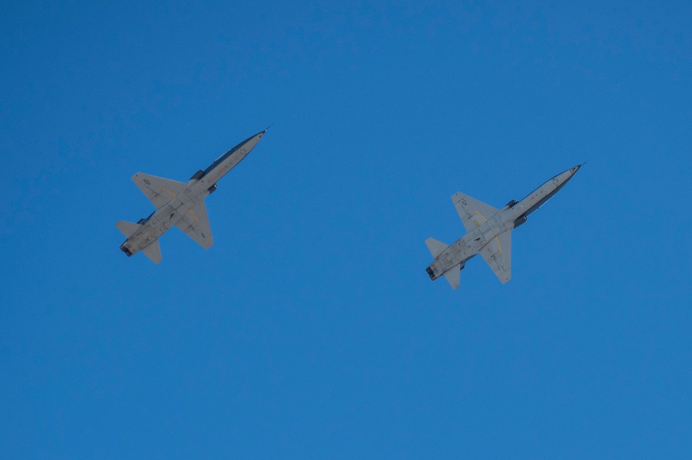 On the flight line at Laughlin AFB, TX, March 1, 2024