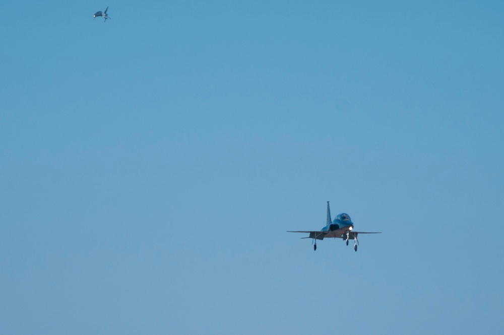 On the flight line at Laughlin AFB, TX, March 1, 2024